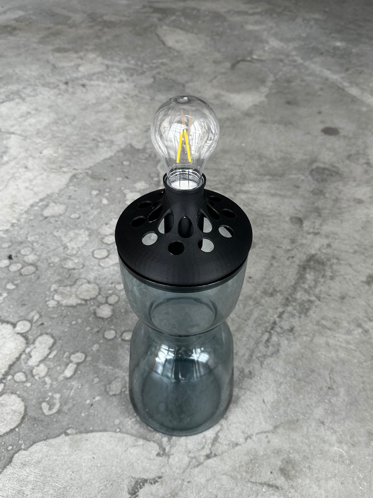 Glower Base | Flower Vase & Illuminated Insert (Shade Sold Separately)