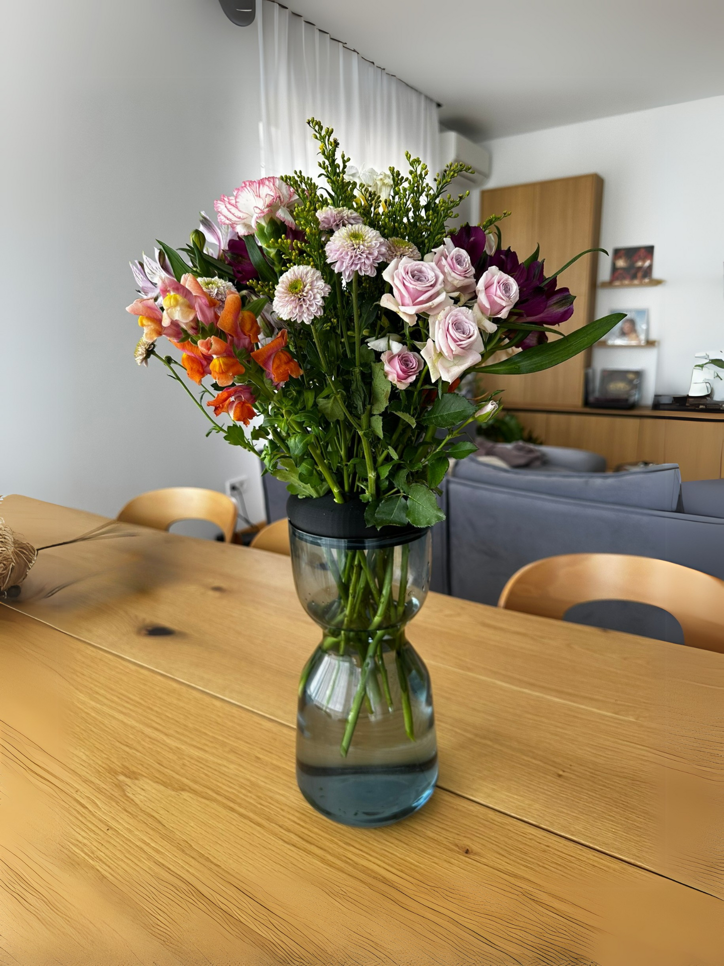 Glower Base | Flower Vase & Illuminated Insert (Shade Sold Separately)