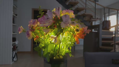 Glower Base | Flower Vase & Illuminated Insert (Shade Sold Separately)